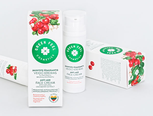 綠色感覺化妝品包裝設計-上海包裝設計公司