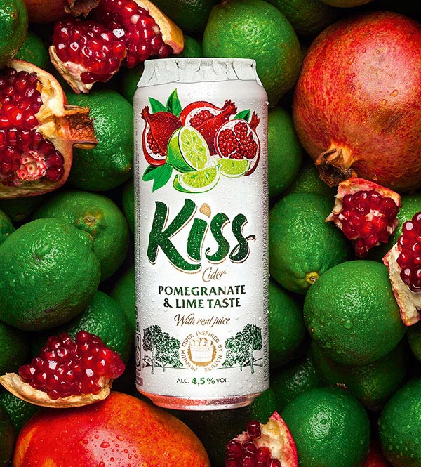 Kiss Cider 果酒包裝設計-上海包裝設計公司