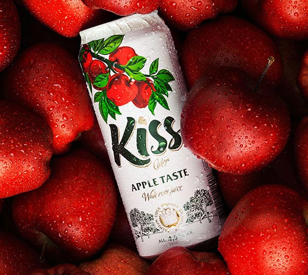 Kiss Cider 果酒包裝設計-上海包裝設計公司