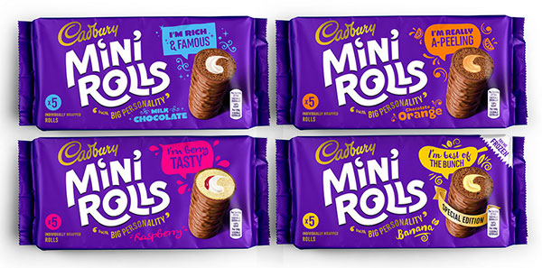 卡德伯里巧克力包裝迷你卷-上海包裝設計公司