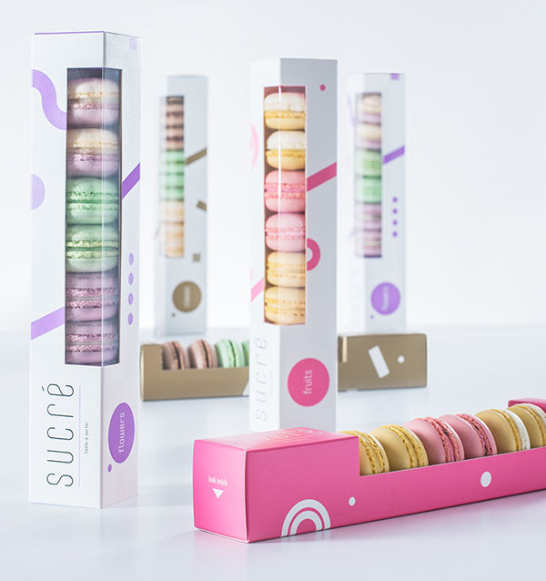 SUCRE Macarons包裝設計-上海包裝設計公司