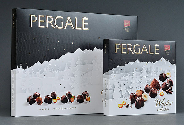 PERGALE巧克力包裝冬季系列-上海包裝設計公司