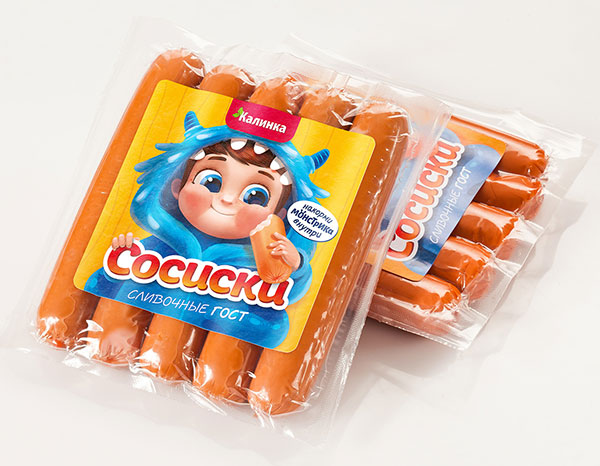 兒童香腸包裝設計-上海包裝設計公司