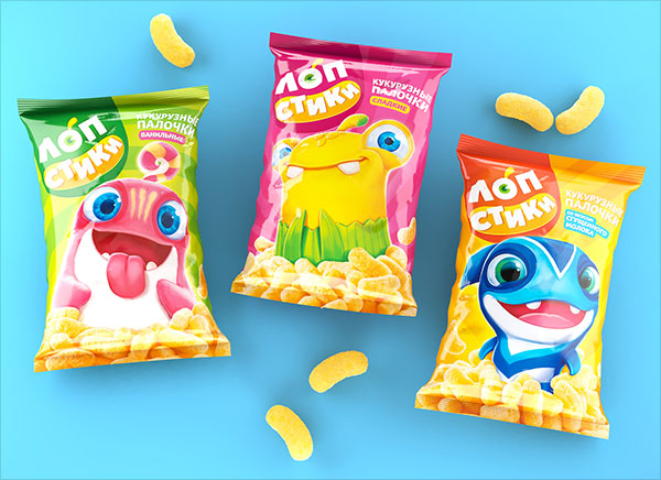Lopstiki玉米棒酷包裝設計靈感-上海包裝設計公司