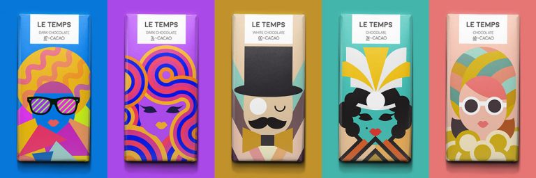 Le-Temps酷巧克力包裝-上海包裝設計公司