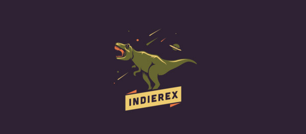 IndieRex 恐龍標志設計-上海標志設計公司