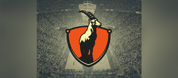 盾牌山羊標志設計-上海標志設計公司