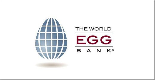 世界蛋銀行標志設計-上海標志設計公司