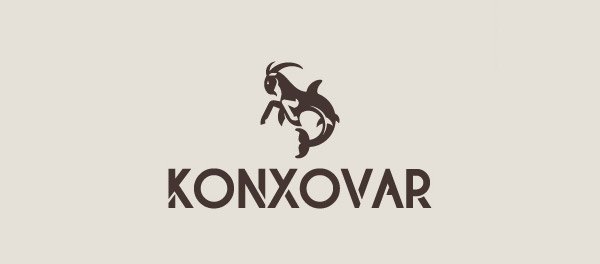 康科瓦娃山羊標志設計-上海標志設計公司