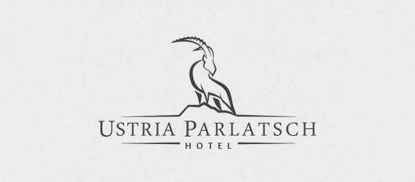 酒店Ustria Parlatsch山羊標志設計-上海標志設計公司