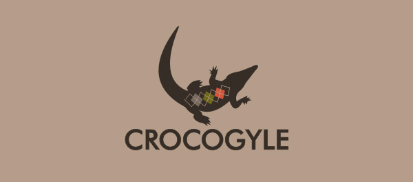Crocogyle鱷魚標(biāo)志設(shè)計-上海標(biāo)志設(shè)計公司 Crocogyle鱷魚標(biāo)志設(shè)計-上海標(biāo)志設(shè)計公司