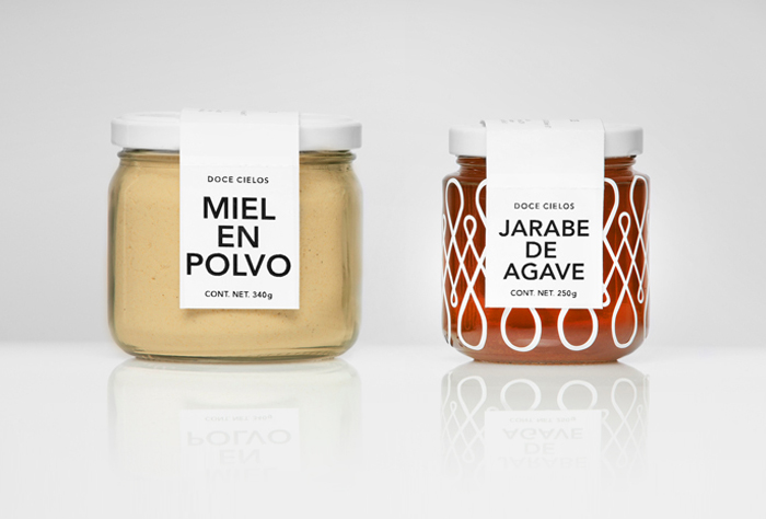 十六歲幾何底紋風格蜂蜜包裝設計-上海包裝設計公司