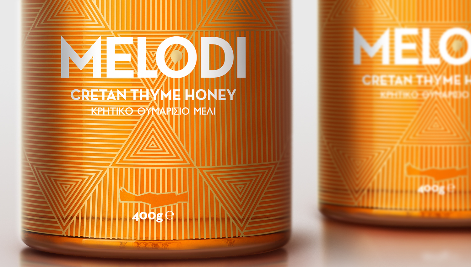 MELODI金屬風格蜂蜜包裝設計-上海包裝設計公司
