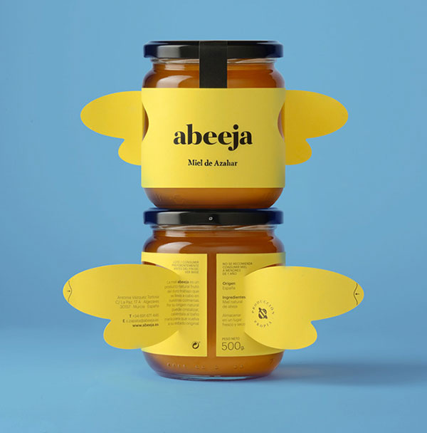 Abeeja創(chuàng)意蜂蜜包裝設(shè)計(jì)-上海包裝設(shè)計(jì)公司