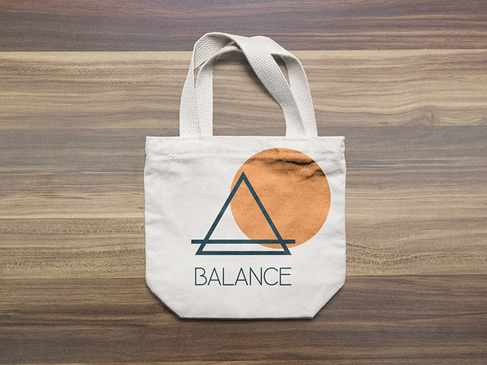 BALANCE天然有機草本精油與瑜伽健身器材標志設計VI設計-上海標志設計公司