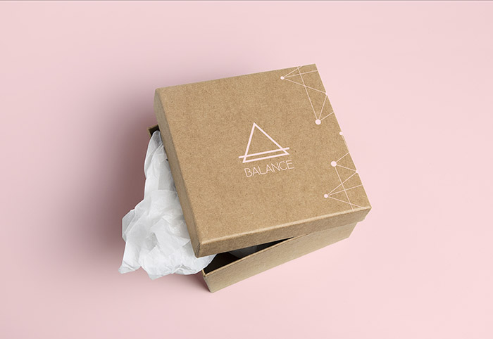 BALANCE天然有機草本精油與瑜伽健身器材標志設計包裝設計
