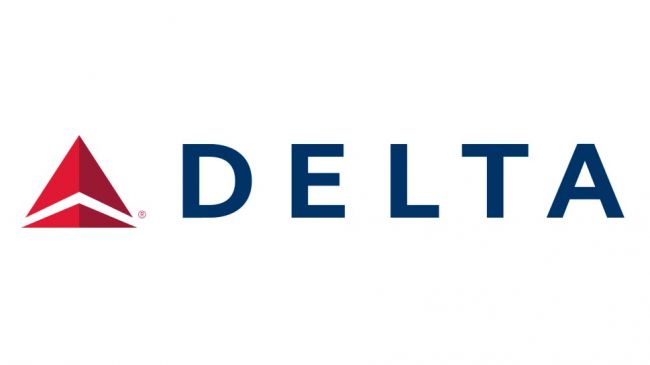 達(dá)美航空的三角形logo-Logo設(shè)計中的形狀心理學(xué)-上海標(biāo)志設(shè)計公司