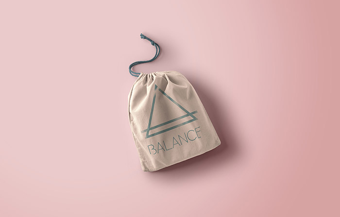 BALANCE天然有機草本精油與瑜伽健身器材標志設計VI設計-上海標志設計公司