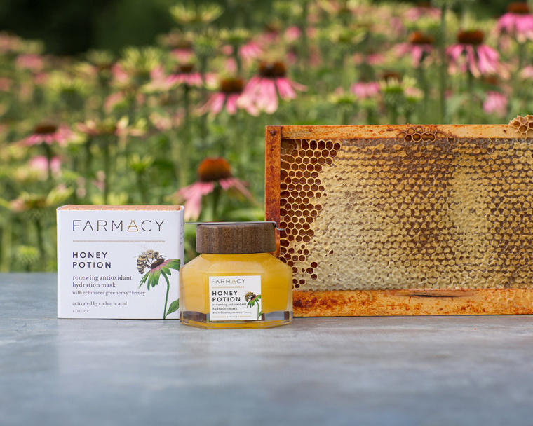 Farmacy 農(nóng)場(chǎng)品牌蜂蜜產(chǎn)品護(hù)膚品包裝設(shè)計(jì)瓶形設(shè)計(jì)-上海包裝設(shè)計(jì)公司