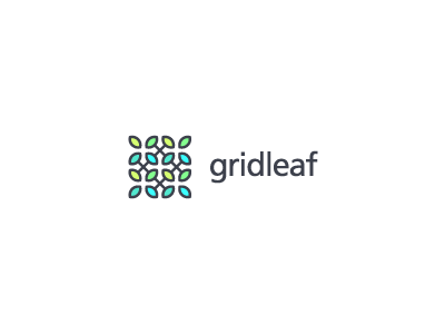 Gridleaf銀行Logo設計-上海標志設計公司