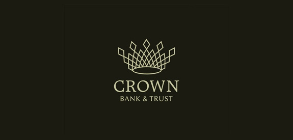 皇冠銀行Logo設計-上海標志設計公司