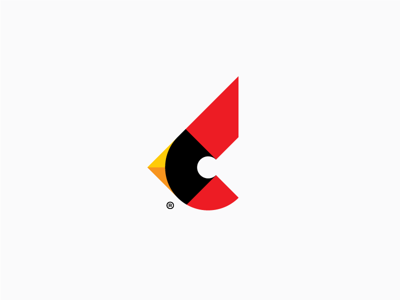 Alek為C as a Cardinal銀行設計的Logo-上海標志設計公司