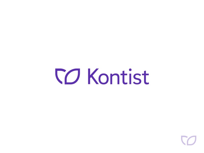 Joshua S?hn為Kontist創作的銀行Logo-上海標志設計公司