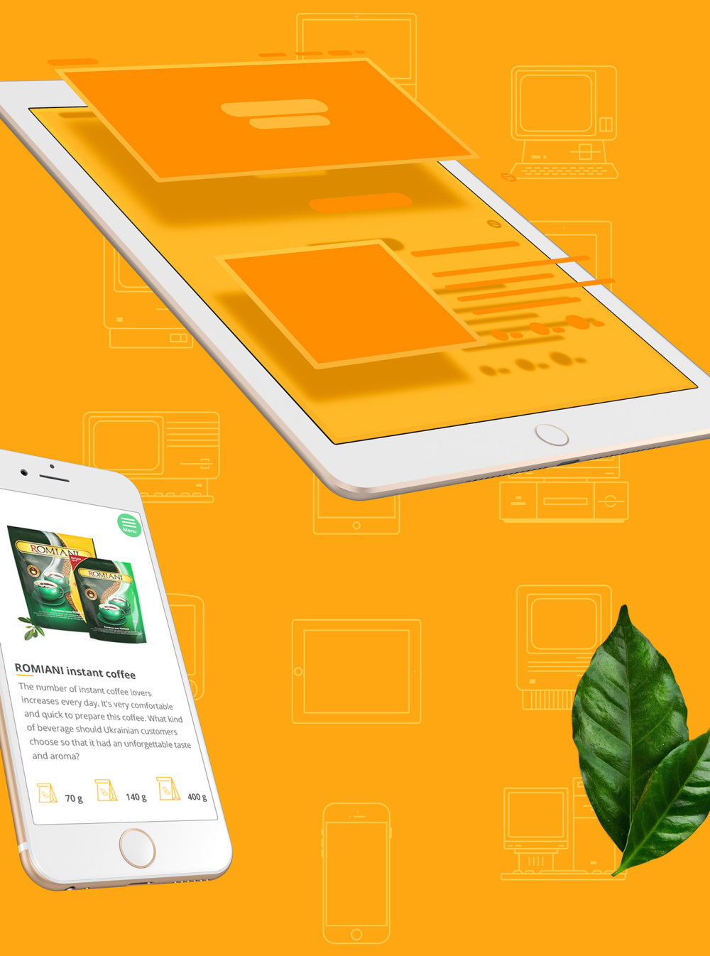 Romiani 速溶咖啡品牌形象設(shè)計-網(wǎng)站設(shè)計-上海品牌設(shè)計公司