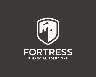 Herbyderby為Fortress Financial 2 創作的銀行Logo-上海標志設計公司