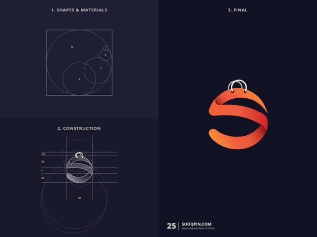 上海標(biāo)志設(shè)計公司分享25個利用黃金比例創(chuàng)建設(shè)計的創(chuàng)意標(biāo)志