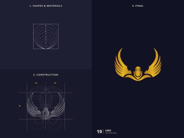 上海標(biāo)志設(shè)計公司分享25個利用黃金比例創(chuàng)建設(shè)計的創(chuàng)意標(biāo)志