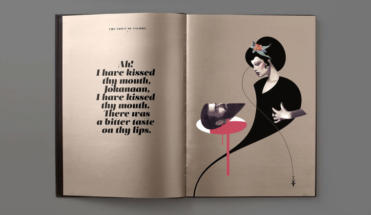 莎樂美暗金色藝術(shù)宣傳冊設(shè)計-上海畫冊設(shè)計公司