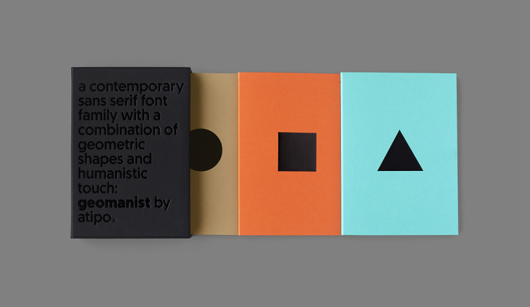 Geomanist 黑白風(fēng)格幾何符號宣傳手冊設(shè)計-上海畫冊設(shè)計公司