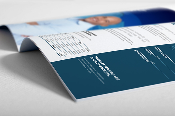 精英設計公司 Bifold 2色企業宣傳手冊設計模板-上海畫冊設計公司