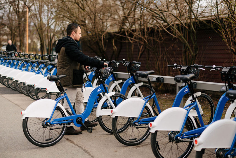奧斯陸城市共享單車自行車logo設計-上海Logo設計公司-上海品牌設計公司