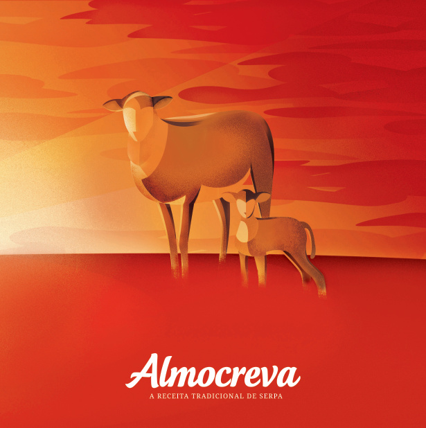 阿連特茹陽光奶酪包裝設計“唯美壯觀的光影藝術插畫版”-上海包裝設計公司