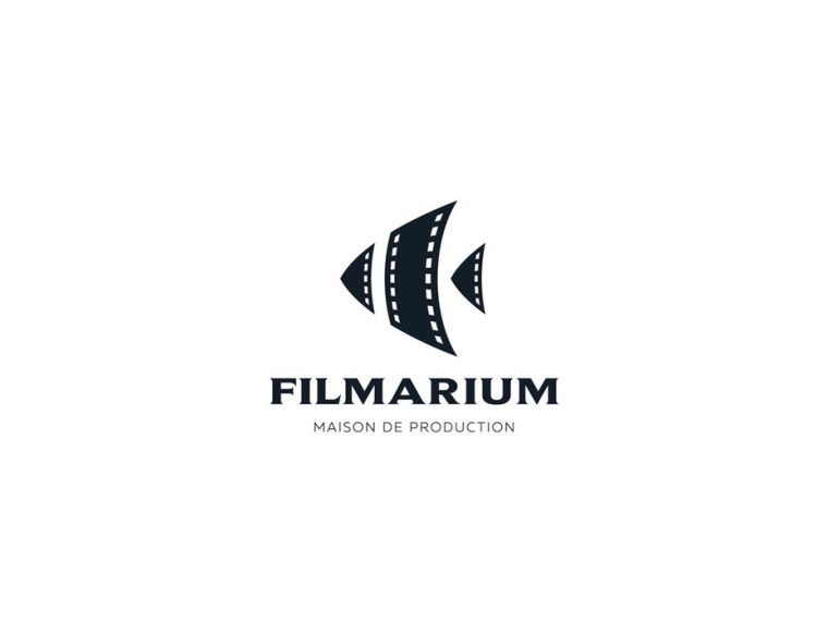 有趣的抽象魚概念logo設計-上海logo設計公司-上海品牌設計公司