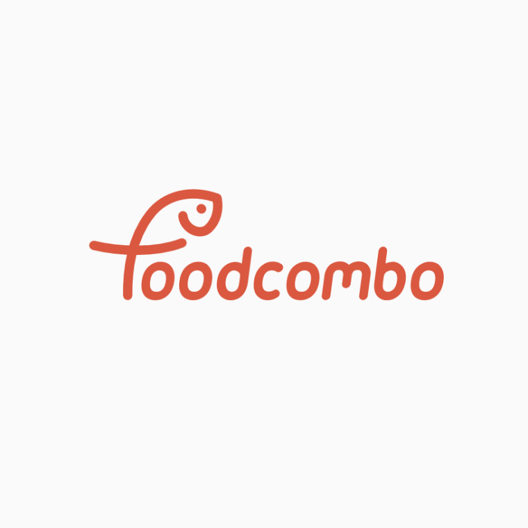 作為食物的魚logo設計-上海logo設計公司-上海品牌設計公司