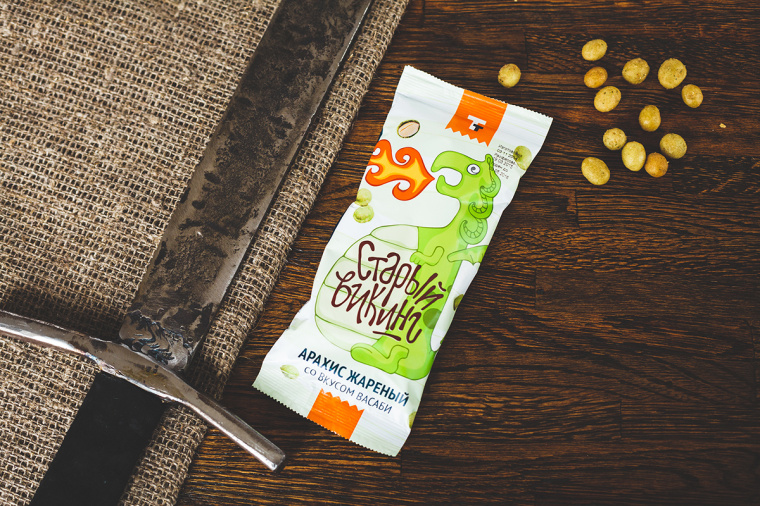 維京海盜品牌花生休閑食品包裝設計“海盜插畫設計篇”-上海包裝設計公司欣賞