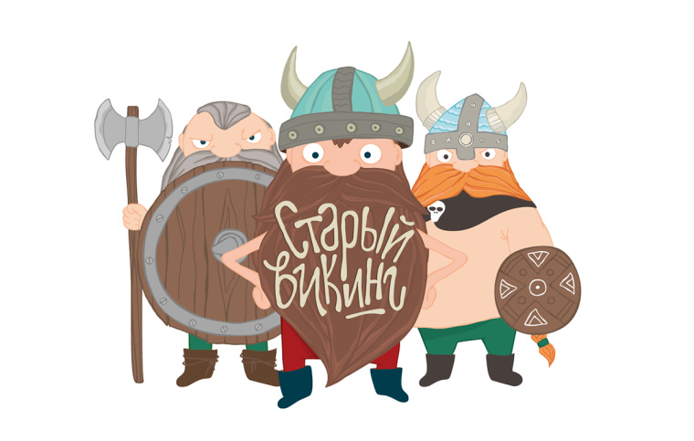 維京海盜品牌花生休閑食品包裝設計“海盜插畫設計篇”-上海包裝設計公司欣賞