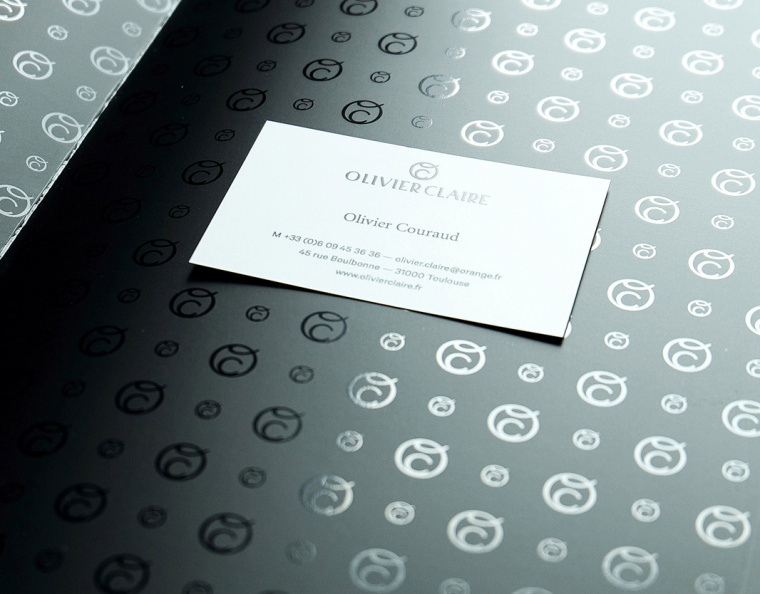 olivier claire 草本護膚品高端奢侈品牌視覺形象設計-VI設計