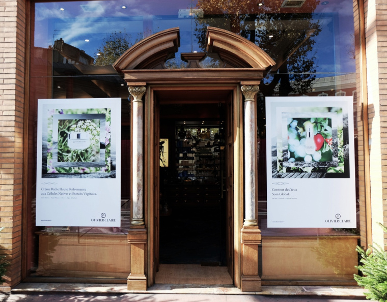 olivier claire 草本護膚品高端奢侈品牌視覺形象設計-VI設計-宣傳海報設計