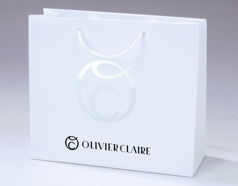 olivier claire 草本護膚品高端奢侈品牌視覺形象設計-VI設計-手提袋設計