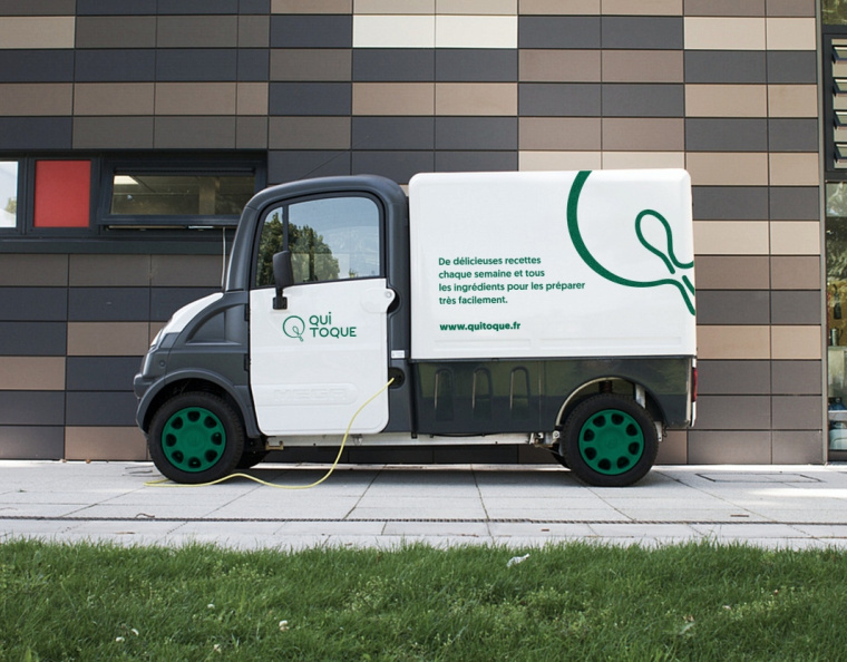 QUI TOQUE 外賣餐飲食材公司品牌VI形象設計-上海品牌設計公司