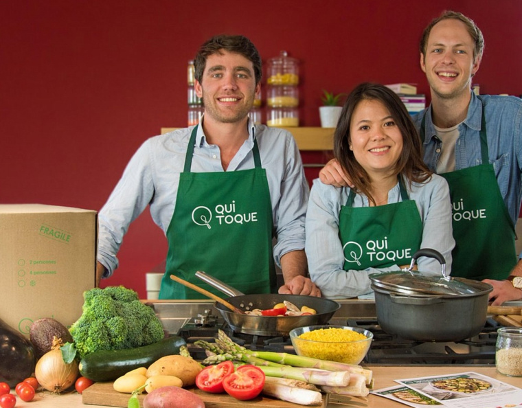 QUI TOQUE 外賣餐飲食材公司品牌VI形象設計-上海品牌設計公司