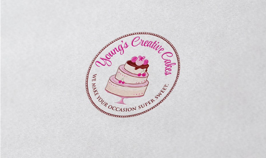 粉紅色的甜蜜糖果、食品或餐飲小吃logo設(shè)計-上海品牌logo設(shè)計公司