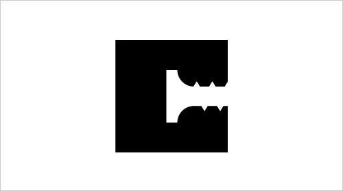 字母“C”創意Logo設計:考特尼建筑-上海Logo設計公司-上海品牌策劃公司