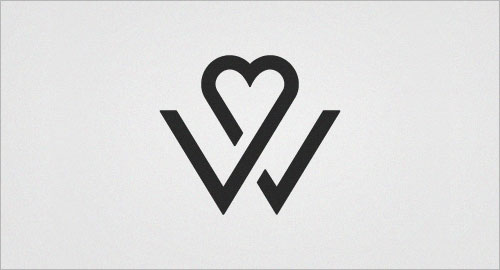 字母“W”創意Logo設計-上海Logo設計公司，上海品牌策劃公司