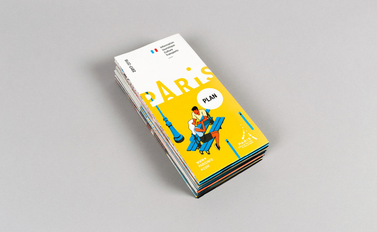 Paris 巴黎城市旅游品牌新形象設計-宣傳畫冊設計-上海品牌設計公司