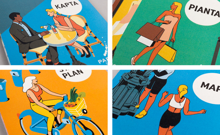 Paris 巴黎城市旅游品牌新形象設計-宣傳畫冊設計-上海品牌設計公司